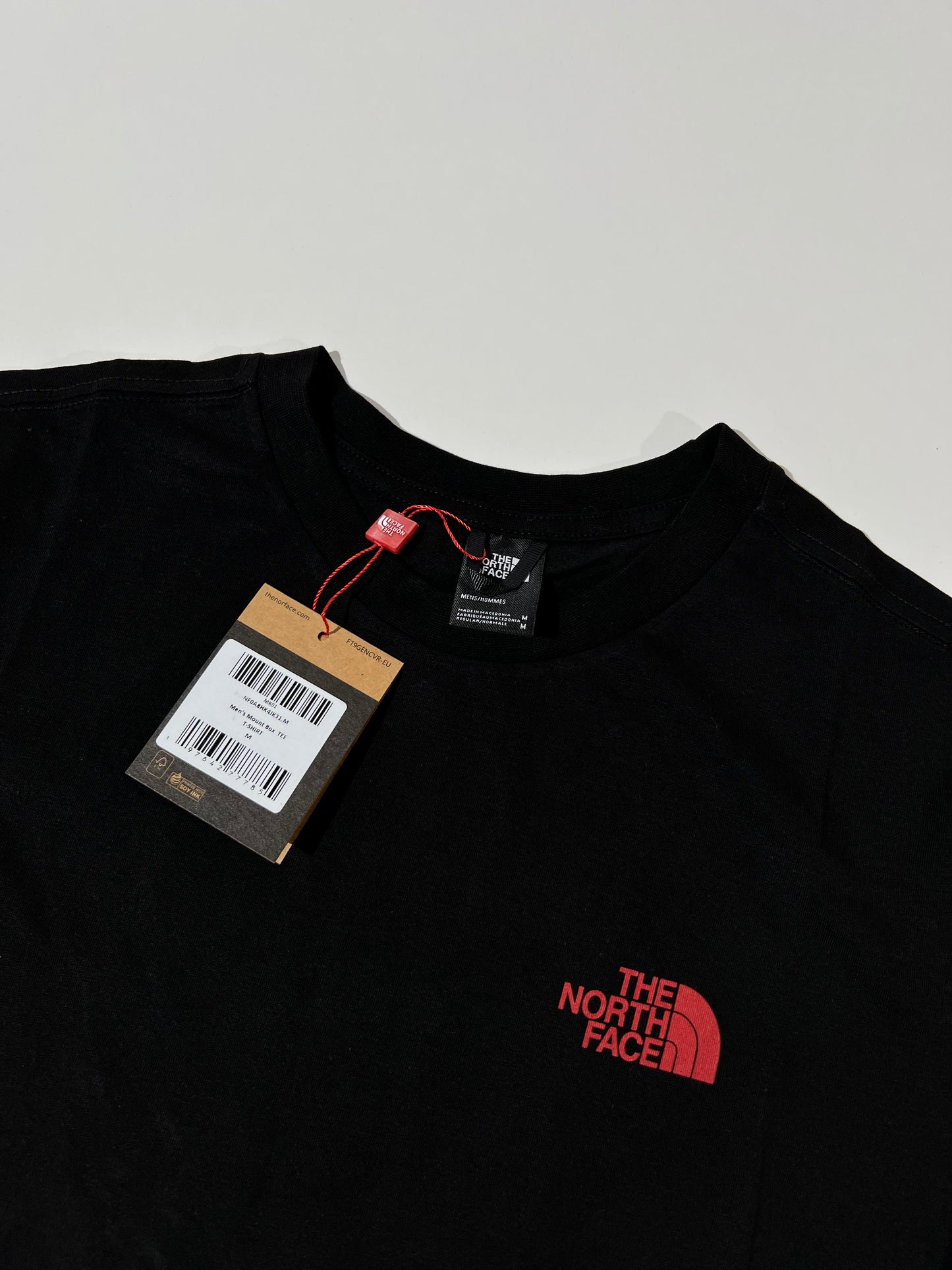 The North Face Crna Majica sa Back Print Box Logom