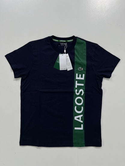 Lacoste Sport Navy Logo Print Majica
