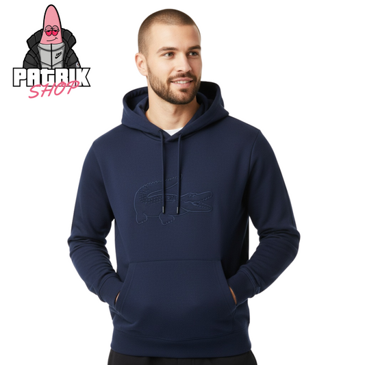 Lacoste Teget Duks sa Big Croc Lacoste Ušivenim Logom