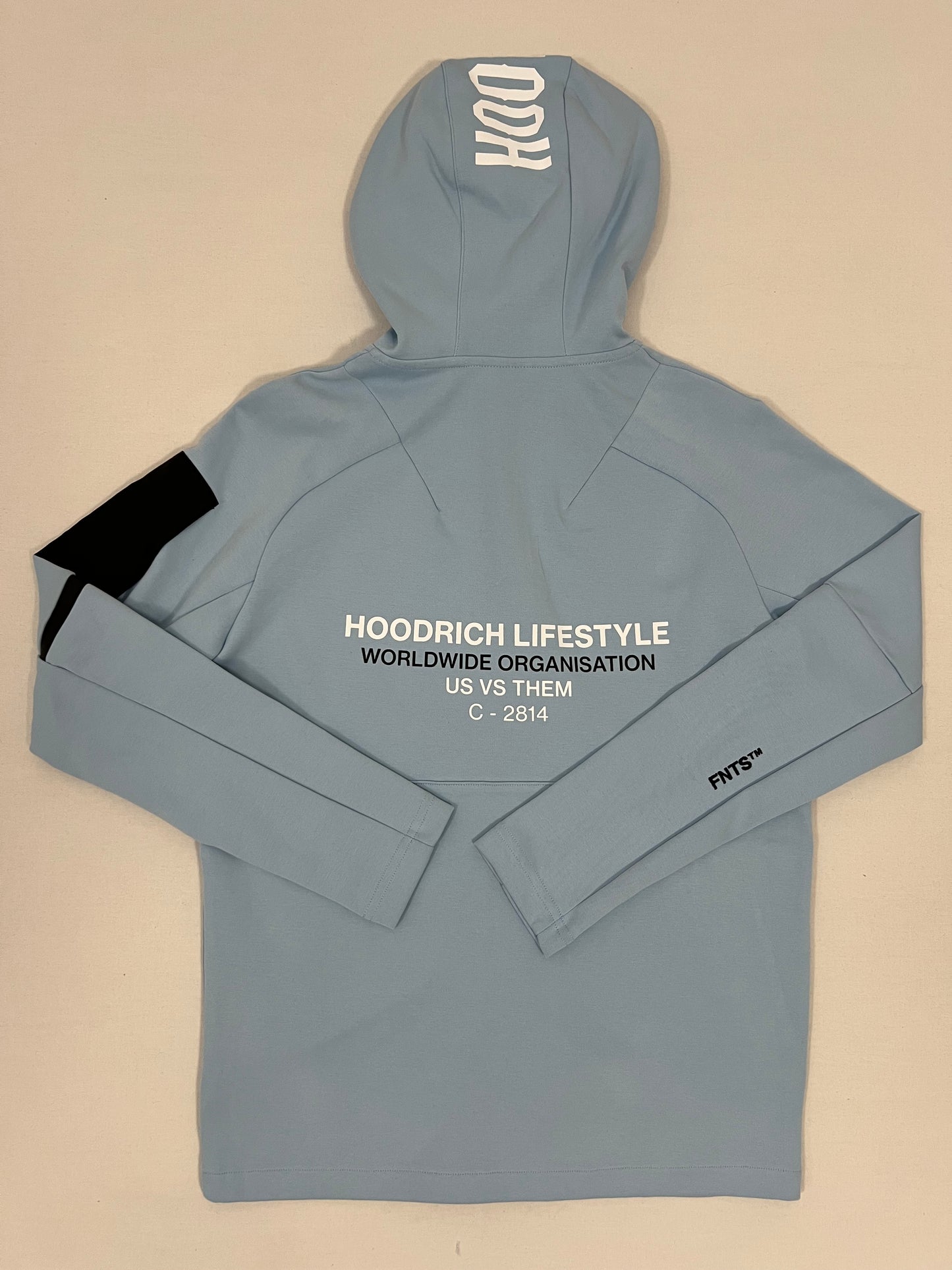HOODRICH Baby Plavi Full-Zip Fleece Duks sa Dva Štek Džepa