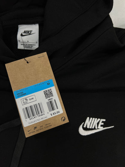 Nike Basic Logo Crni Duks sa Kapuljačom