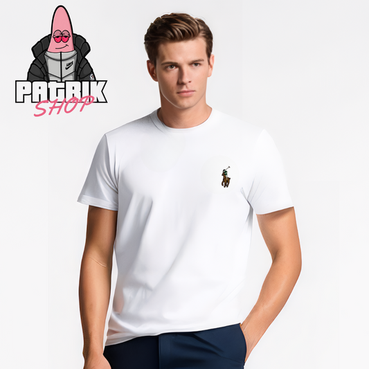 Polo Ralph Lauren Bela Majica sa Not Basic Znakom