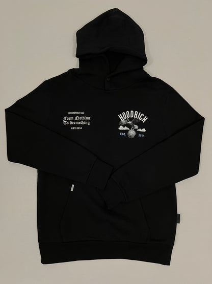 HOODRICH Crni Komplet sa Orao Printom na Leðima