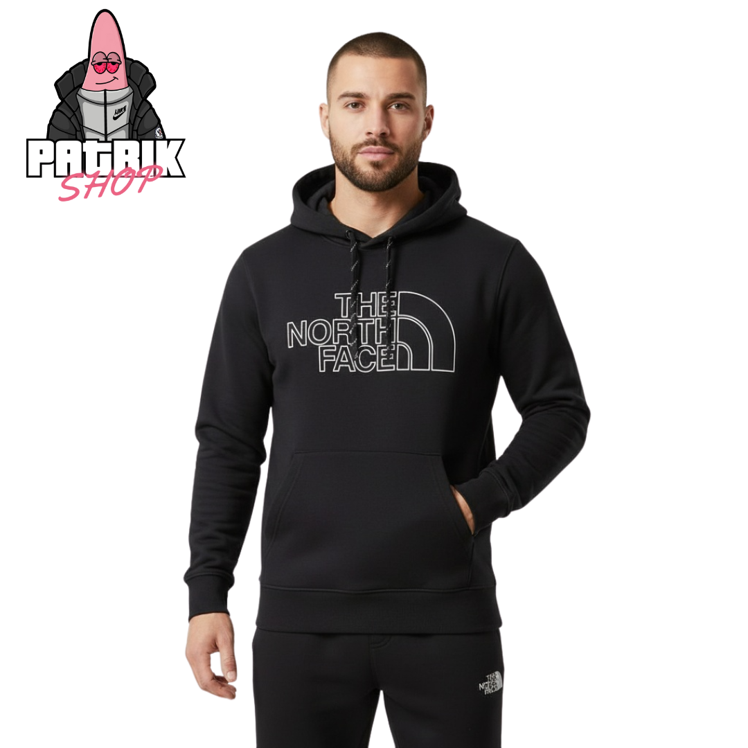 The North Face Crni Duks sa Velikim Logom