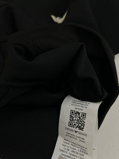 Emporio Armani EA7 Crna Sportska-Elegantna Košulja/Kaput SS2026