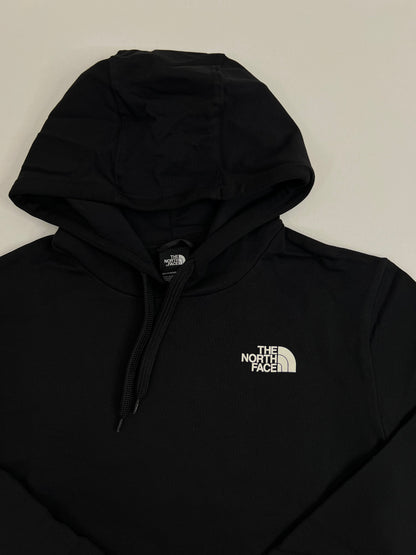 The North Face Crni Komplet Mountain Neon Print na Leđima
