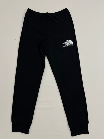 The North Face Crni Komplet Mountain Neon Print na Leđima