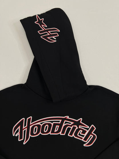 HOODRICH Crni Komplet sa Zvezdastim