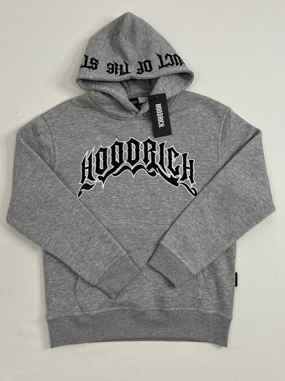 HOODRICH Sivi Duks sa Logom na Grudima