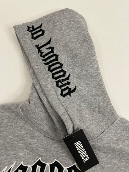 HOODRICH Sivi Duks sa Logom na Grudima