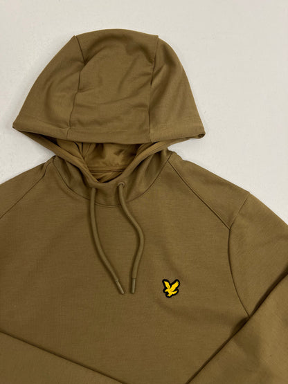 Lyle & Scott Sport Braon/Krem Duks sa Kapuljačom