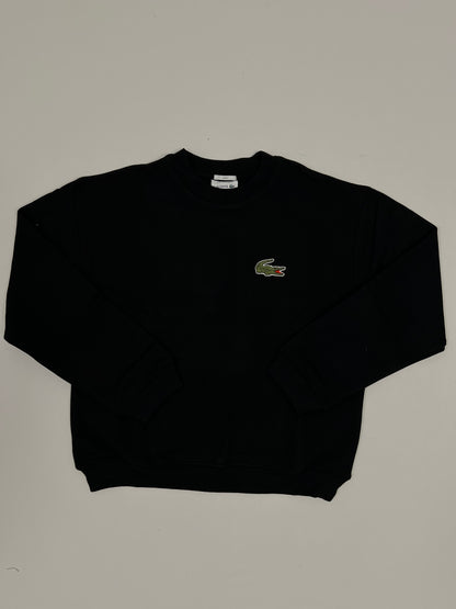 Lacoste Crni Unisex Duks sa Big Croc Logom [Relaxed Fit]