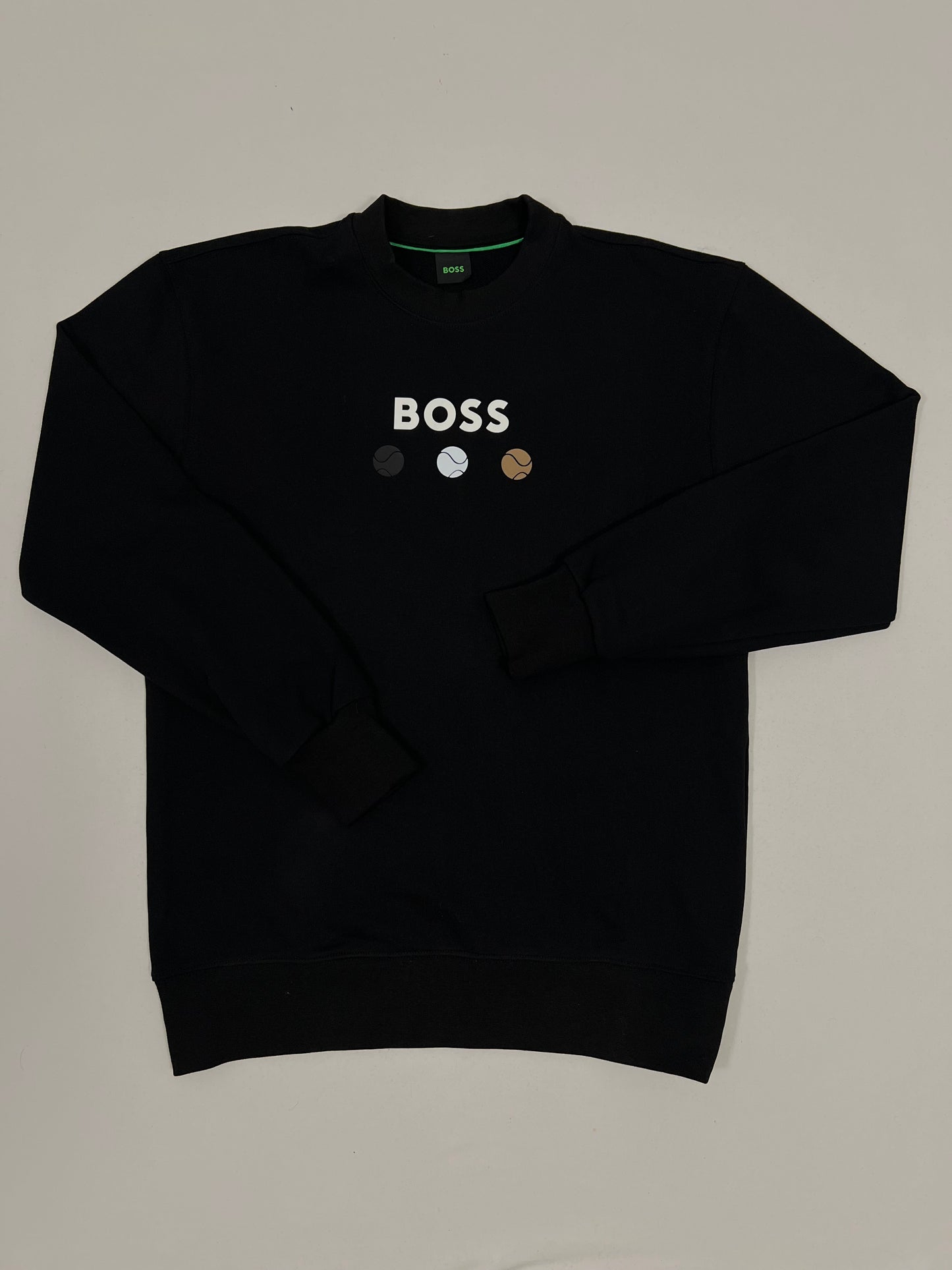 BOSS Crni Duks sa Logom i Lopticama