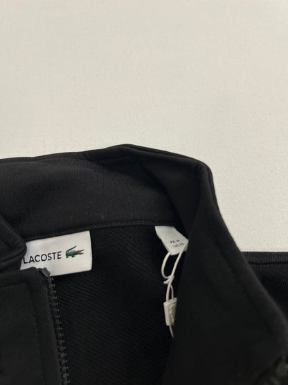 Lacoste Crni Half-Zip Duks sa Le Club Lacoste Logom