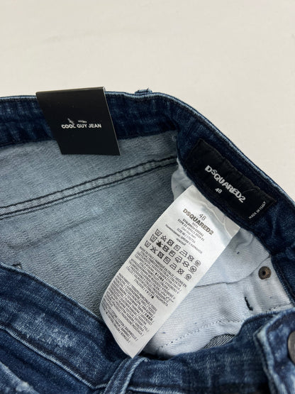 Dsquared2 Teget Farmerice sa Brutalni Zip Dodatkom