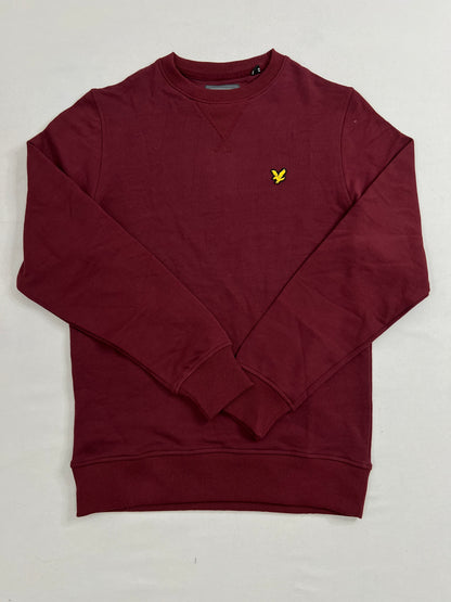 Lyle & Scott Sport Bordo Duks sa Basic Gumenim Logom