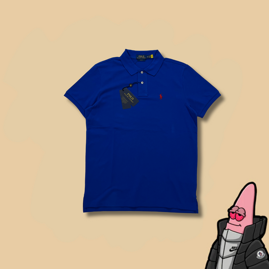 Polo Ralph Lauren Royal Blue Majica Na Kragnu