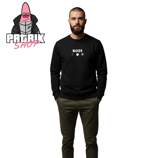 BOSS Crni Duks sa Logom i Lopticama
