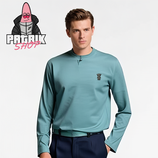 Emporio Armani EA7 Baby Blue Tanki Duks sa Bear Logom