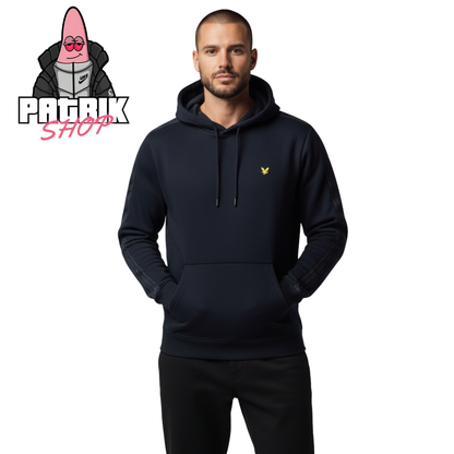 Lyle & Scott Sport Teget Duks sa Logom i Textom na Rukavima