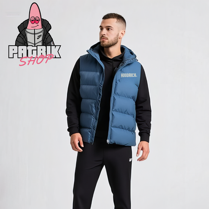 HOODRICH Baby Blue Prsluk sa Back Printom