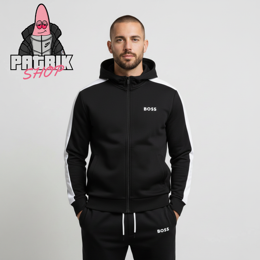 BOSS Crni Komplet sa Belim Detaljima SS2026