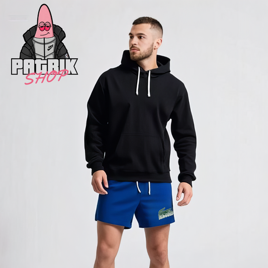 Lacoste Plavi Šorc sa Big Logo Printom