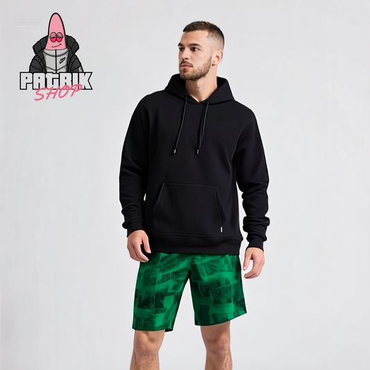 Lacoste x Polaroid Zeleno/Crni Šorc Kupaći sa All-Over Printom