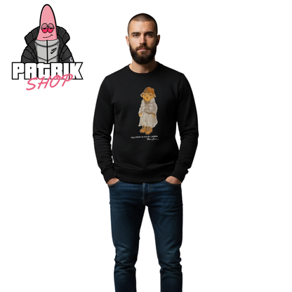 Polo Ralph Lauren Crni Duks sa Autumn Bear Printom
