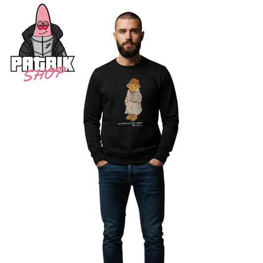 Polo Ralph Lauren Crni Duks sa Autumn Bear Printom
