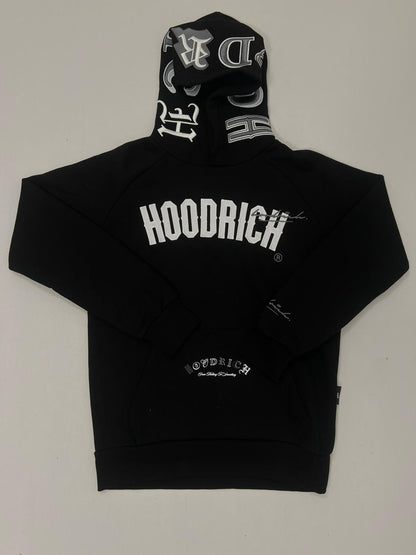 HOODRICH Crni Komplet sa Big Logom
