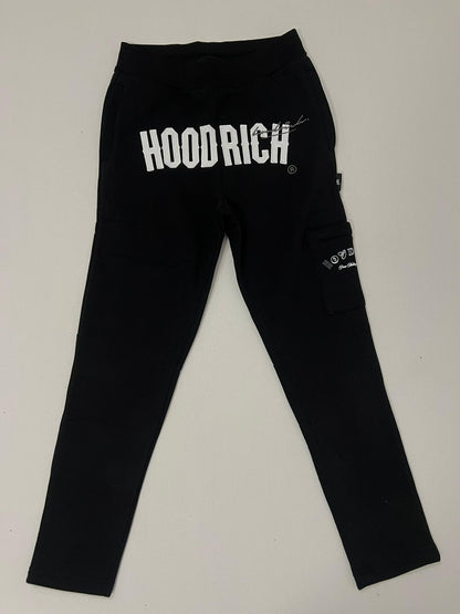 HOODRICH Crni Komplet sa Big Logom