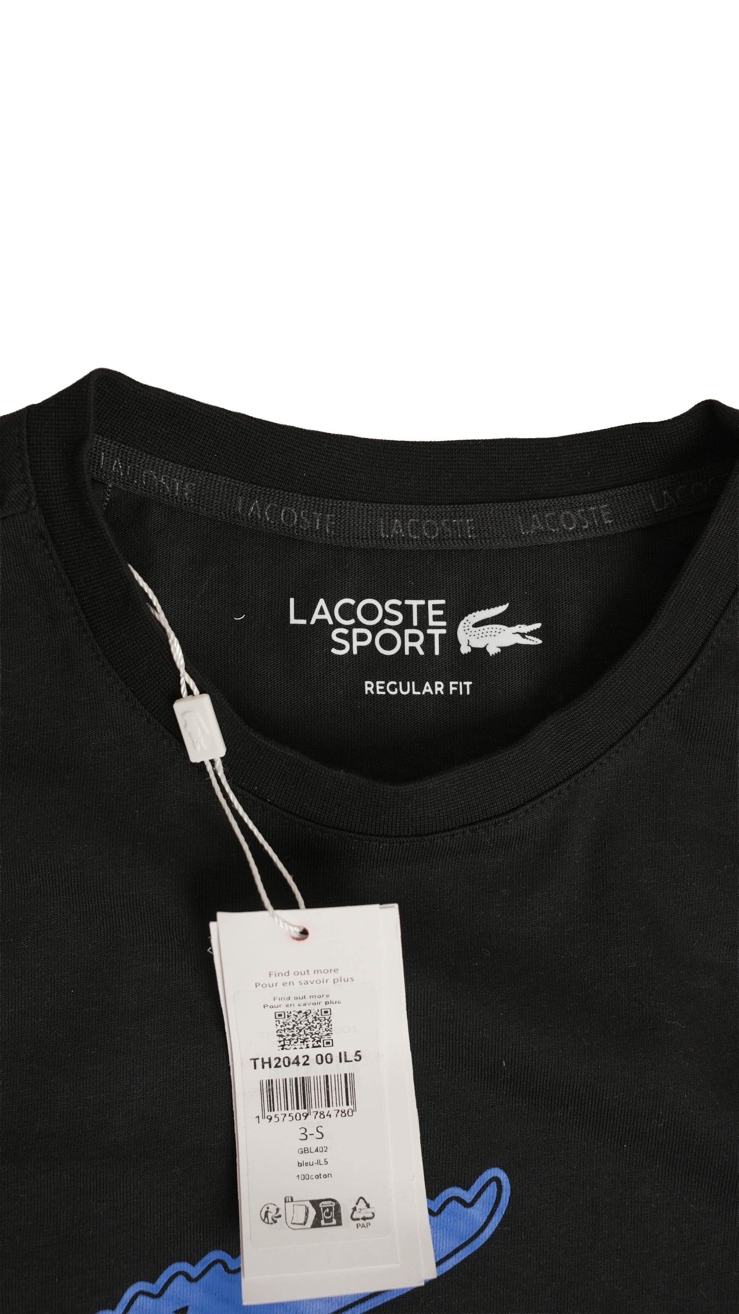 Lacoste Crna Majica
