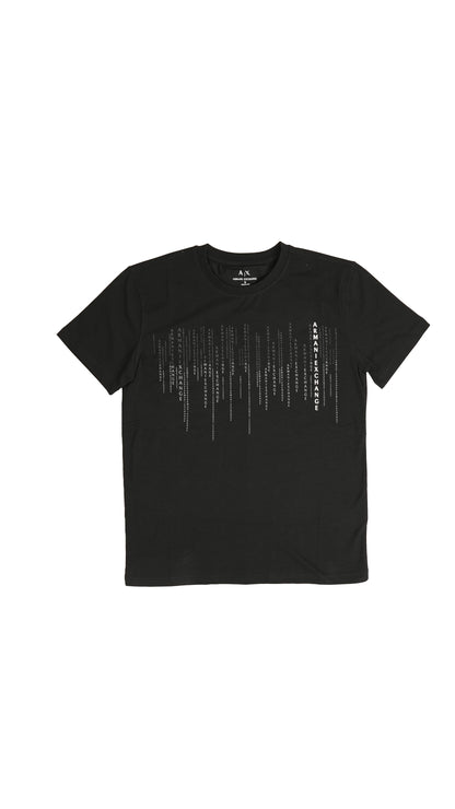 Armani Exchange Crna Majica