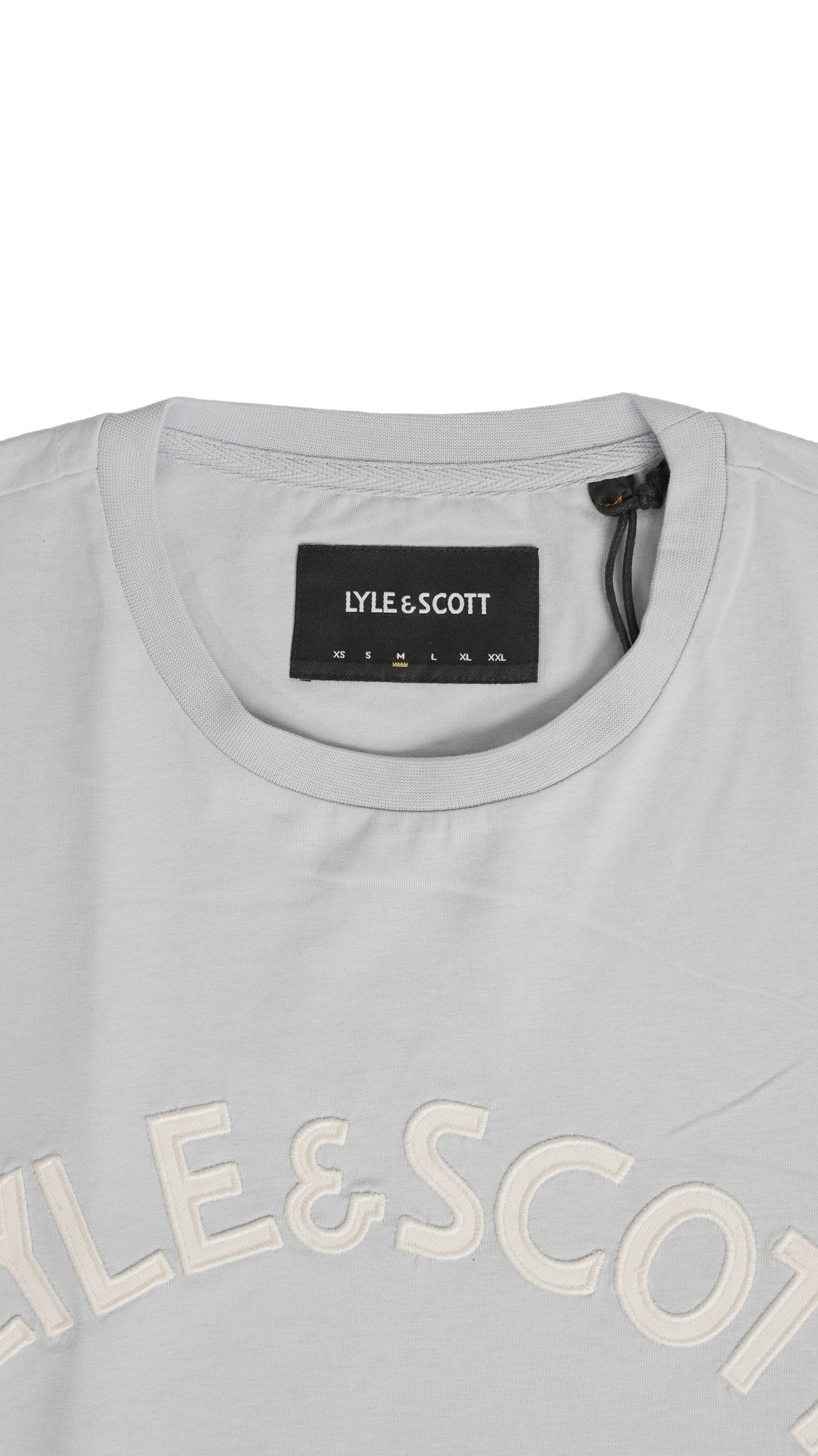 Lyle & Scott Baby Plava Majica sa Text Printom
