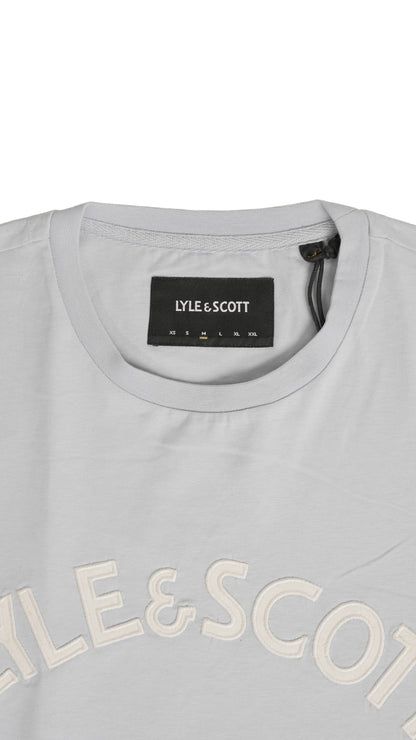 Lyle & Scott Baby Plava Majica sa Text Printom