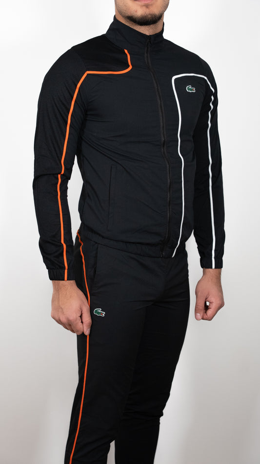 Lacoste Crni Šuškavi Komplet sa Detaljima