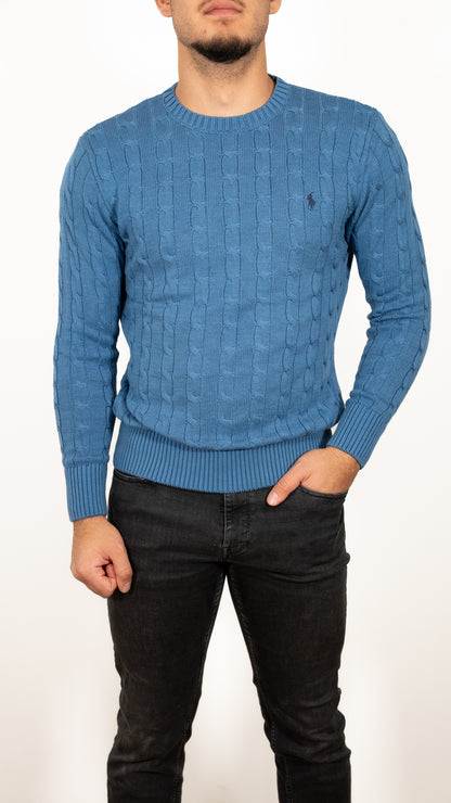 Polo Ralph Lauren Plavi Džemper sa Minimalistic Logom