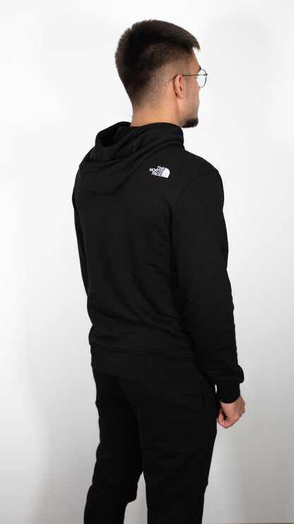 The North Face Crni Komplet sa Basic Logom na Leðima