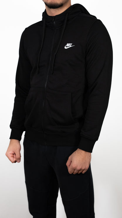 Nike Full-Zip Crni Duks sa Basic Logom