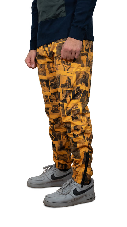 Lacoste x Polaroid Krem Šuškava Trenerka sa All-Over Printom