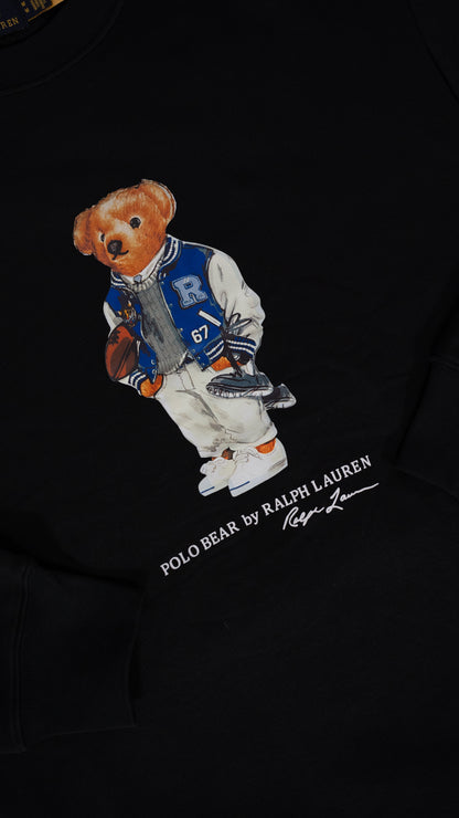 Polo Ralph Lauren Crni Duks sa Rugby