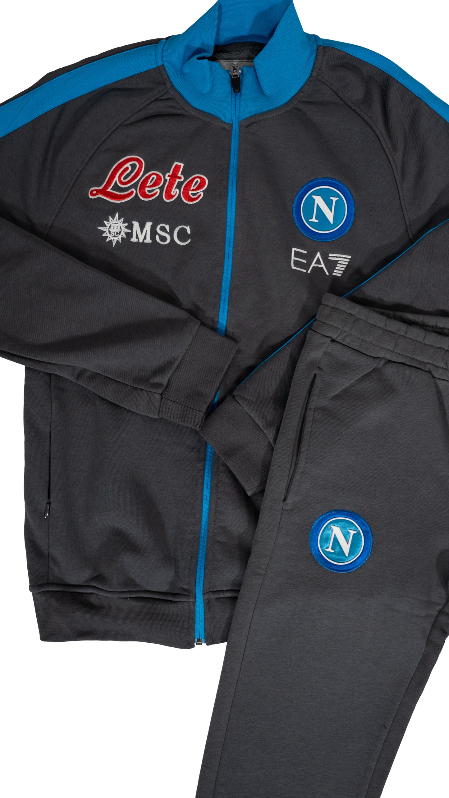 Emporio Armani EA7 x Napoli Sivi Komplet