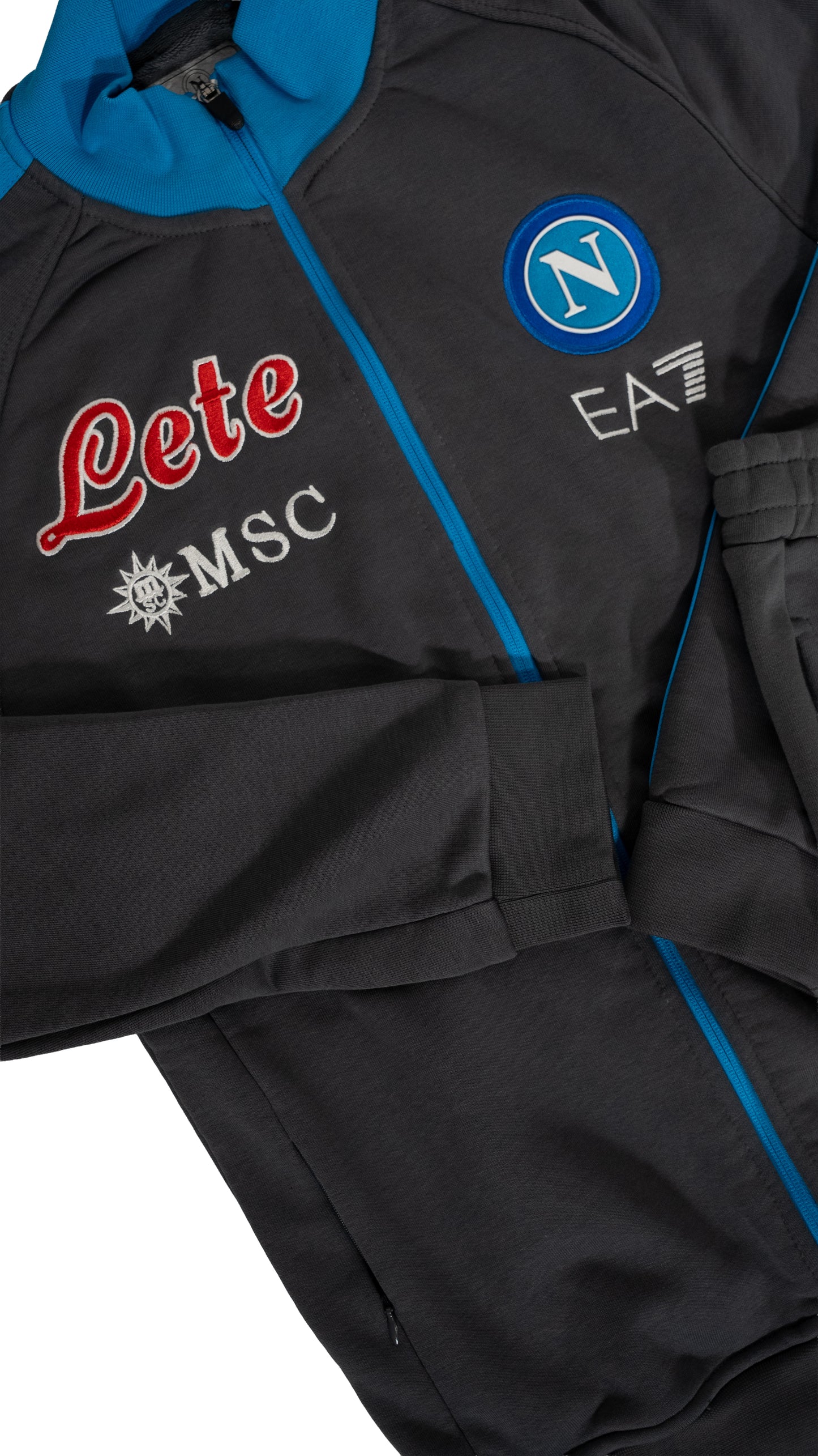 Emporio Armani EA7 x Napoli Sivi Komplet