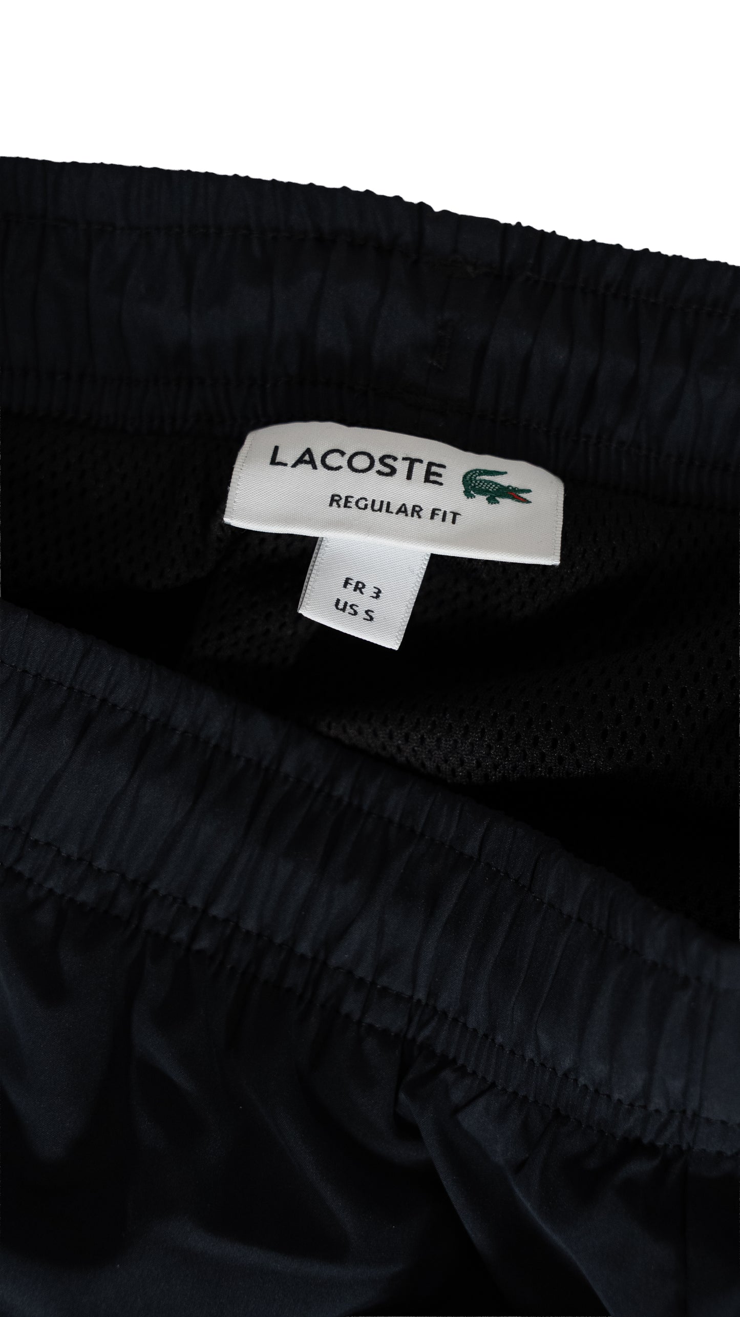 Lacoste Crni Šuškavi Donji Deo Trenerke