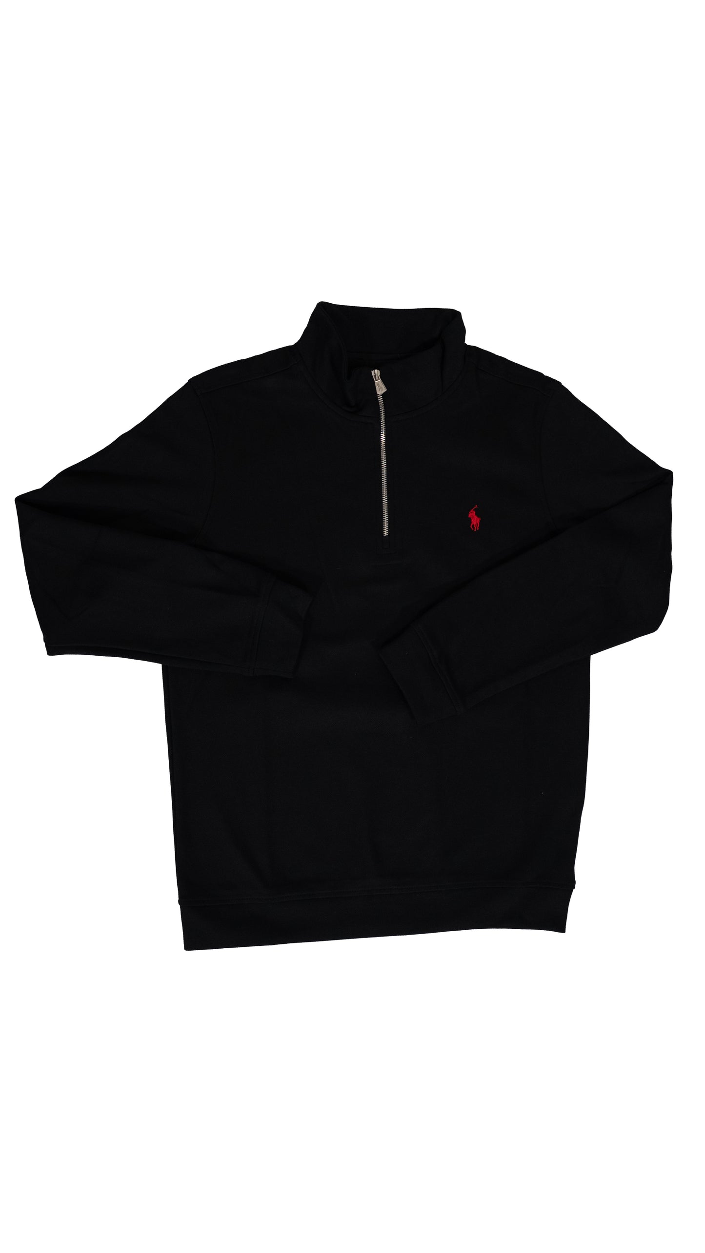 Polo Ralph Lauren Crni Quarter-Zip Elegant Duks