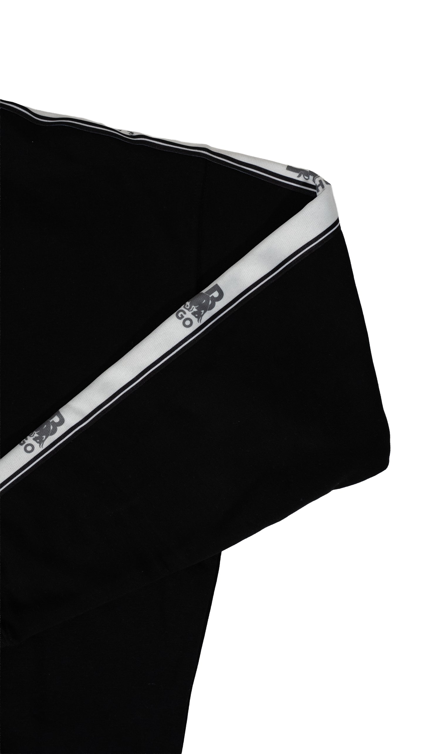 HUGO x Red Bull Crni Duks sa Logom na Rukavima