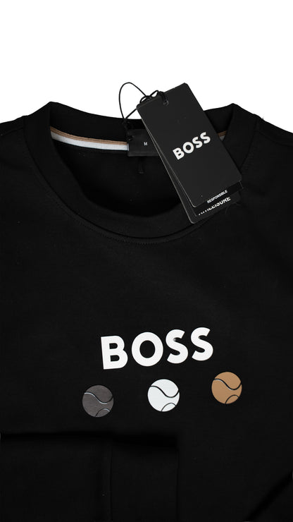 BOSS Crni Duks sa Logom i Lopticama