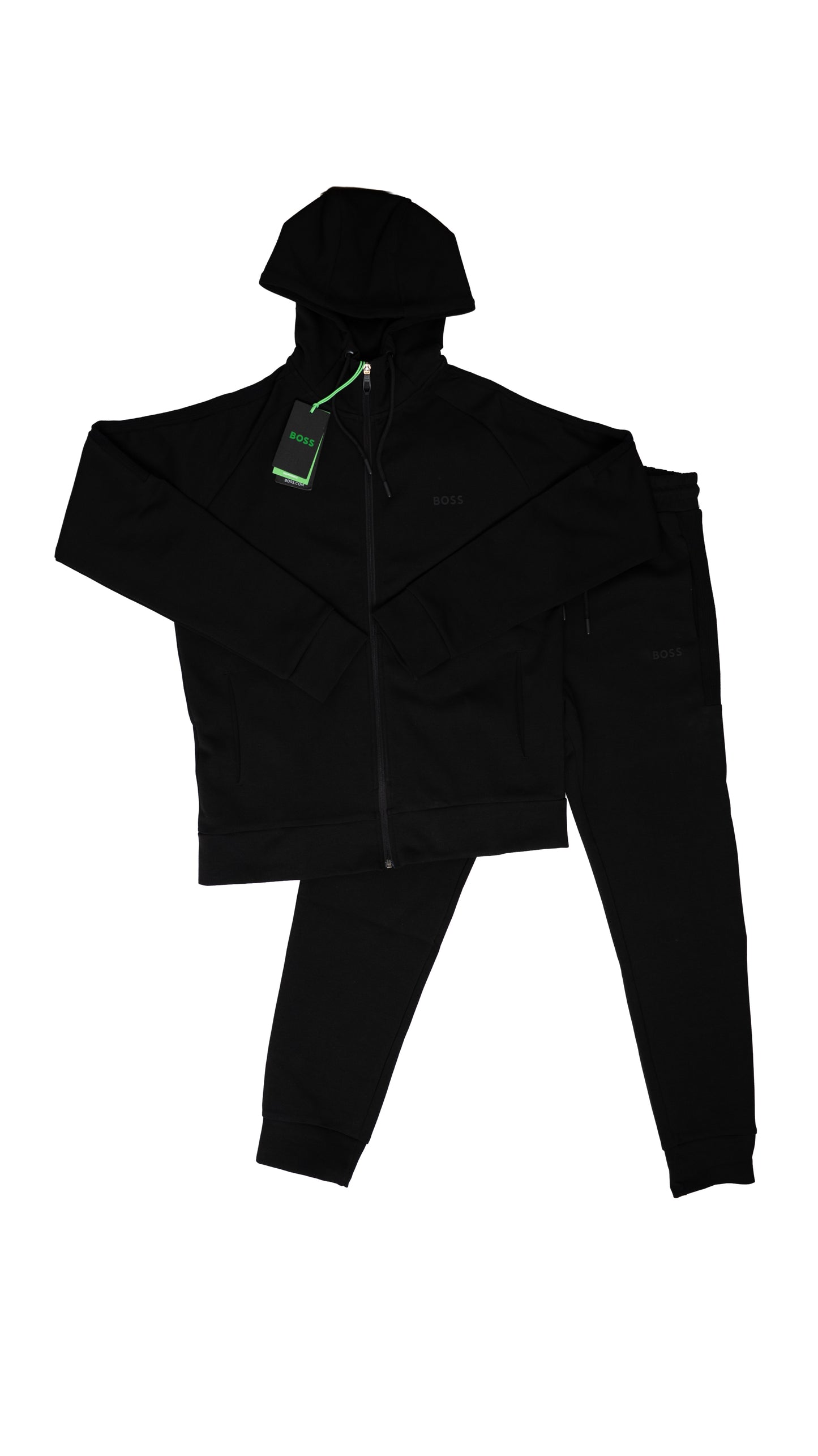 BOSS Crna Komplet Trenerka sa Minimalistic Text Logom