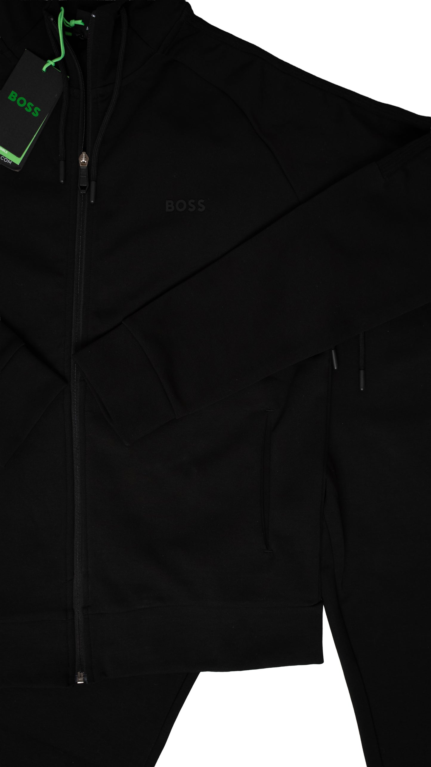 BOSS Crna Komplet Trenerka sa Minimalistic Text Logom